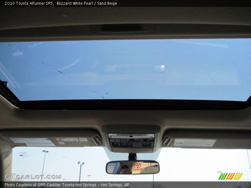 Blizzard White Pearl / Sand Beige 2010 Toyota 4Runner SR5