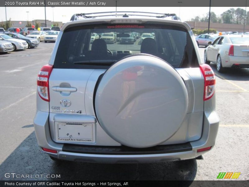 Classic Silver Metallic / Ash Gray 2010 Toyota RAV4 I4