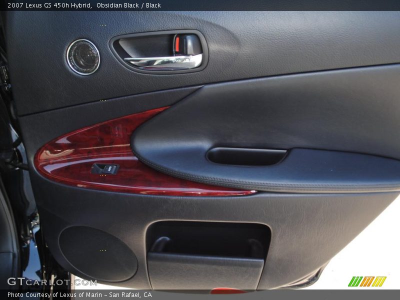 Obsidian Black / Black 2007 Lexus GS 450h Hybrid