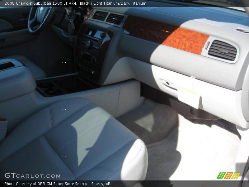 Black / Light Titanium/Dark Titanium 2008 Chevrolet Suburban 1500 LT 4x4