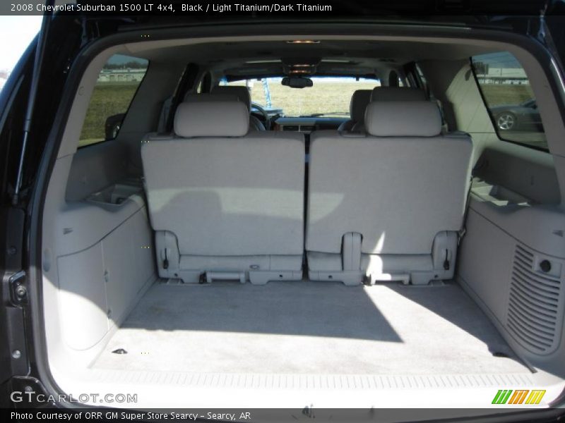 Black / Light Titanium/Dark Titanium 2008 Chevrolet Suburban 1500 LT 4x4