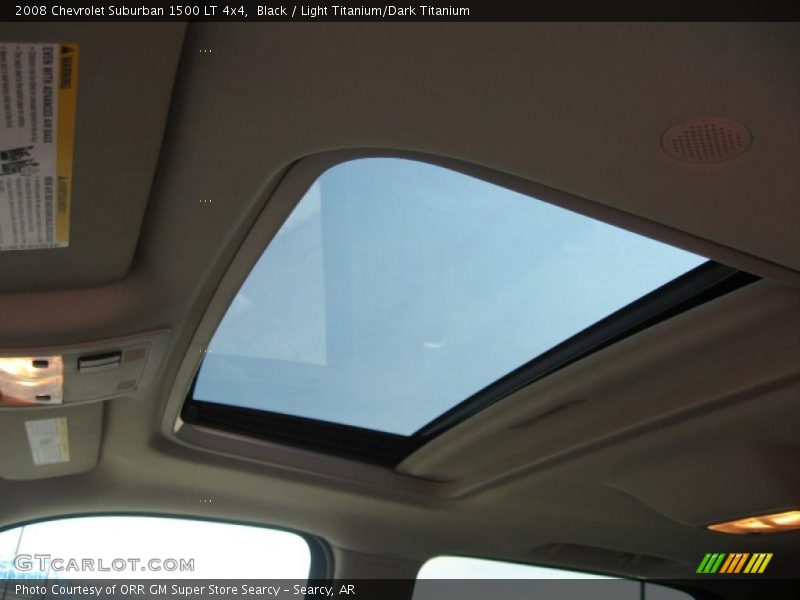 Black / Light Titanium/Dark Titanium 2008 Chevrolet Suburban 1500 LT 4x4