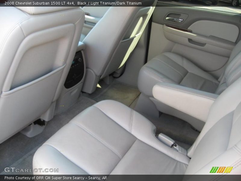 Black / Light Titanium/Dark Titanium 2008 Chevrolet Suburban 1500 LT 4x4