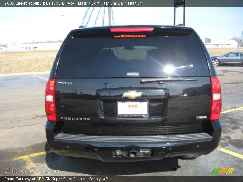 Black / Light Titanium/Dark Titanium 2008 Chevrolet Suburban 1500 LT 4x4