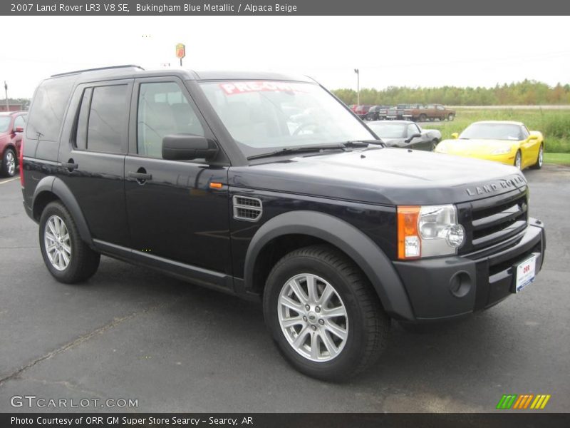 Bukingham Blue Metallic / Alpaca Beige 2007 Land Rover LR3 V8 SE