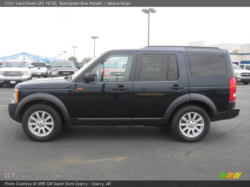 Bukingham Blue Metallic / Alpaca Beige 2007 Land Rover LR3 V8 SE