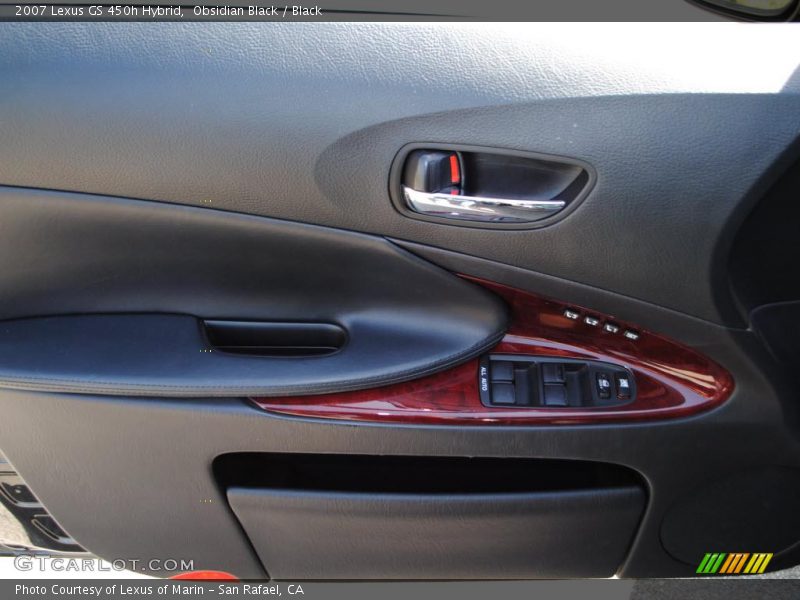 Obsidian Black / Black 2007 Lexus GS 450h Hybrid