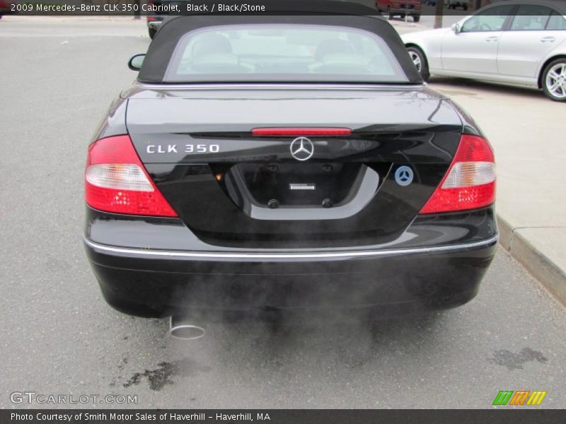 Black / Black/Stone 2009 Mercedes-Benz CLK 350 Cabriolet