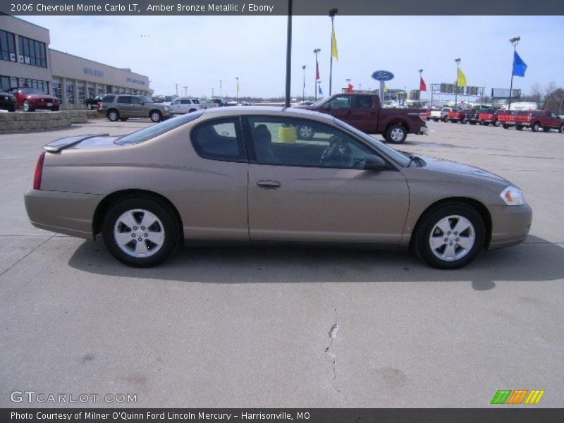 Amber Bronze Metallic / Ebony 2006 Chevrolet Monte Carlo LT