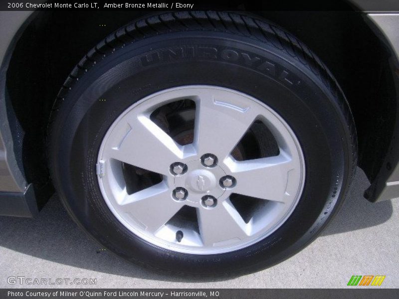Amber Bronze Metallic / Ebony 2006 Chevrolet Monte Carlo LT