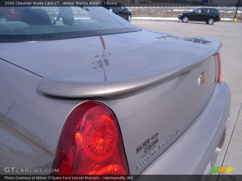 Amber Bronze Metallic / Ebony 2006 Chevrolet Monte Carlo LT