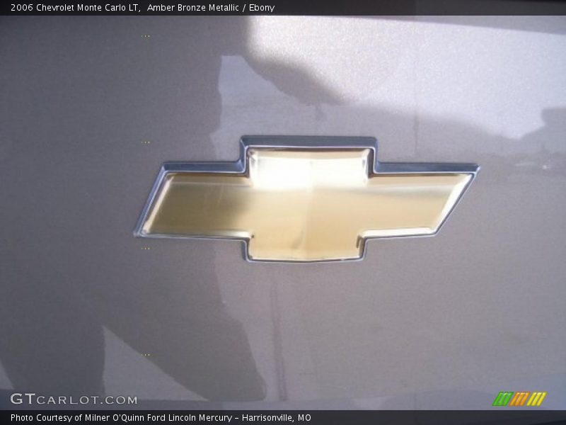 Amber Bronze Metallic / Ebony 2006 Chevrolet Monte Carlo LT