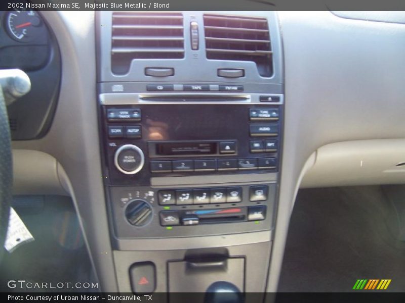 Majestic Blue Metallic / Blond 2002 Nissan Maxima SE