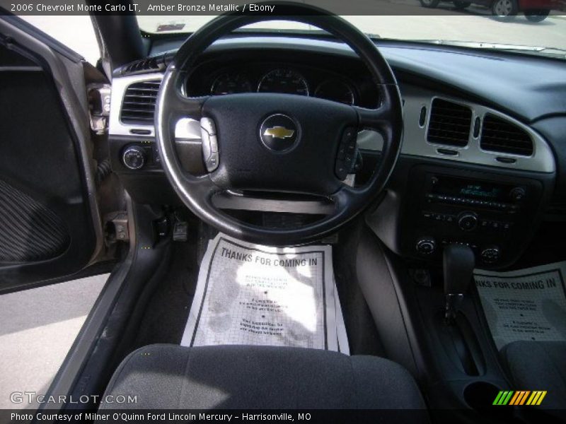 Amber Bronze Metallic / Ebony 2006 Chevrolet Monte Carlo LT