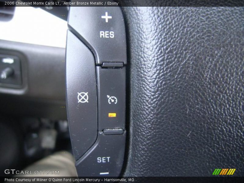 Amber Bronze Metallic / Ebony 2006 Chevrolet Monte Carlo LT
