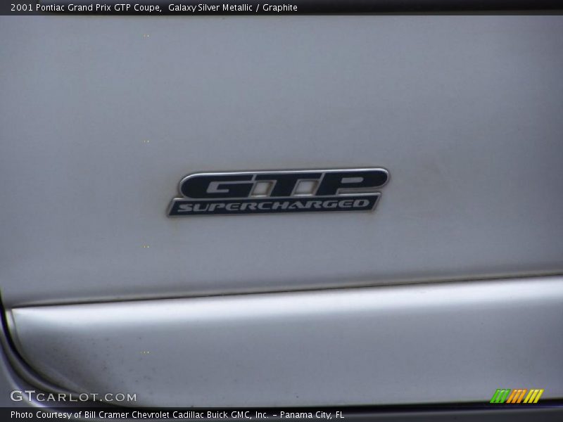 Galaxy Silver Metallic / Graphite 2001 Pontiac Grand Prix GTP Coupe