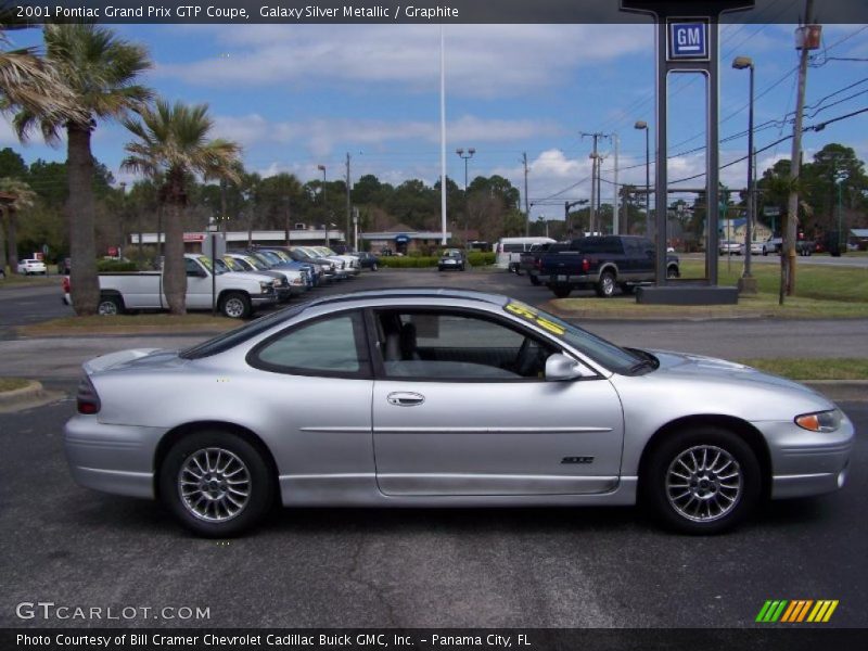 Galaxy Silver Metallic / Graphite 2001 Pontiac Grand Prix GTP Coupe