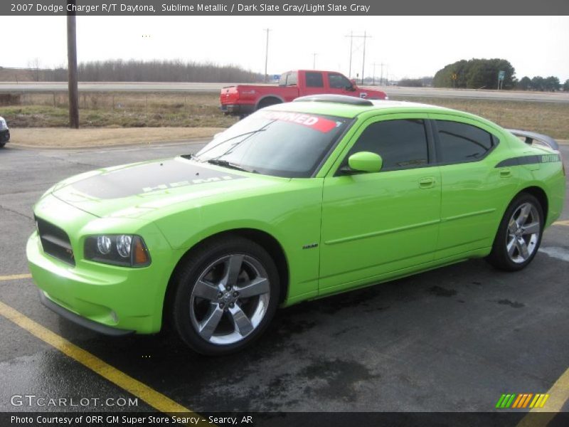 Sublime Metallic / Dark Slate Gray/Light Slate Gray 2007 Dodge Charger R/T Daytona