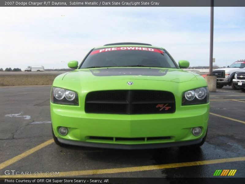 Sublime Metallic / Dark Slate Gray/Light Slate Gray 2007 Dodge Charger R/T Daytona