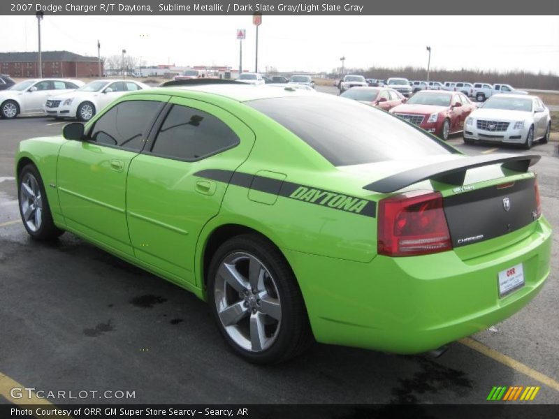 Sublime Metallic / Dark Slate Gray/Light Slate Gray 2007 Dodge Charger R/T Daytona