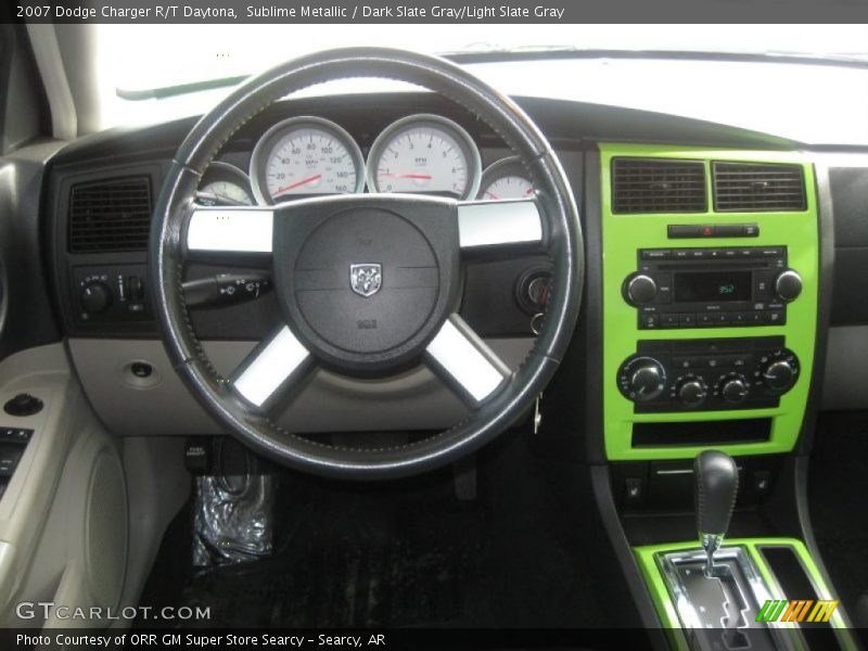 Sublime Metallic / Dark Slate Gray/Light Slate Gray 2007 Dodge Charger R/T Daytona