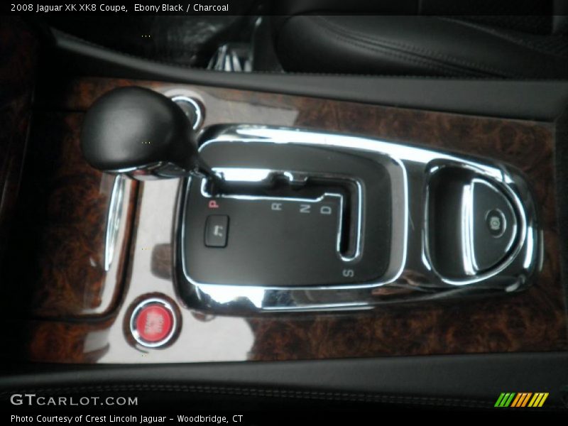 Ebony Black / Charcoal 2008 Jaguar XK XK8 Coupe