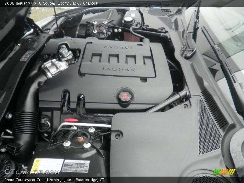 Ebony Black / Charcoal 2008 Jaguar XK XK8 Coupe