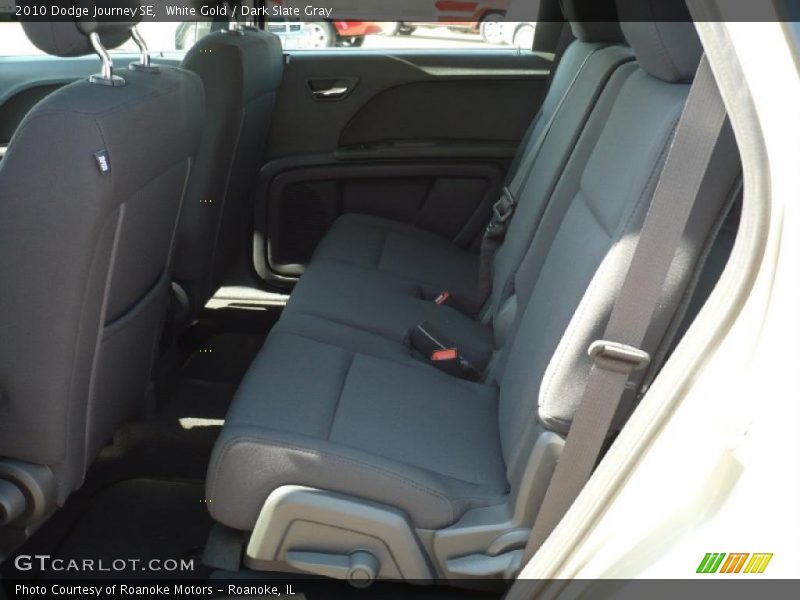 White Gold / Dark Slate Gray 2010 Dodge Journey SE
