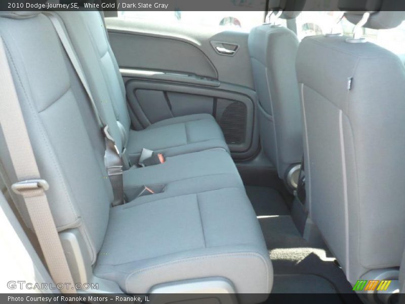 White Gold / Dark Slate Gray 2010 Dodge Journey SE