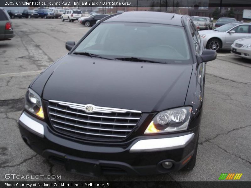 Brilliant Black / Dark Slate Gray 2005 Chrysler Pacifica Touring AWD