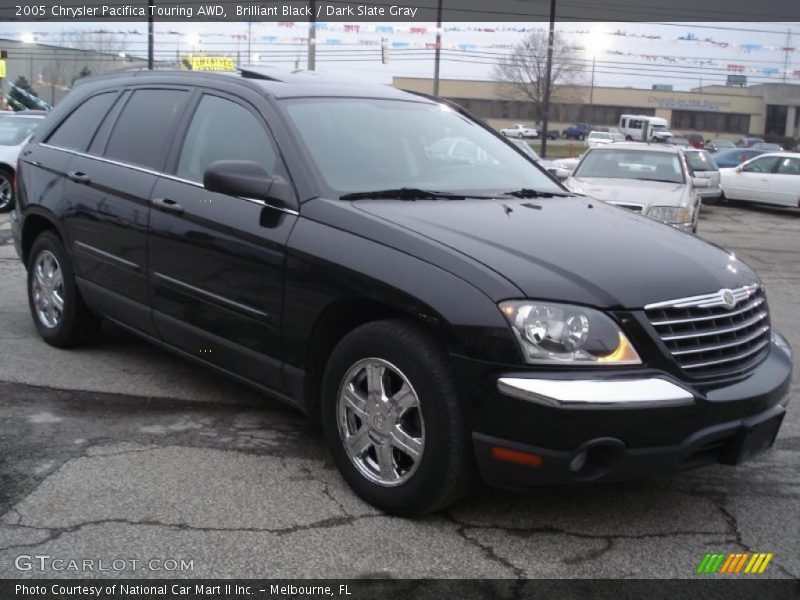Brilliant Black / Dark Slate Gray 2005 Chrysler Pacifica Touring AWD