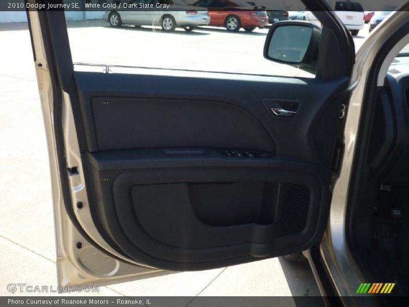 White Gold / Dark Slate Gray 2010 Dodge Journey SE