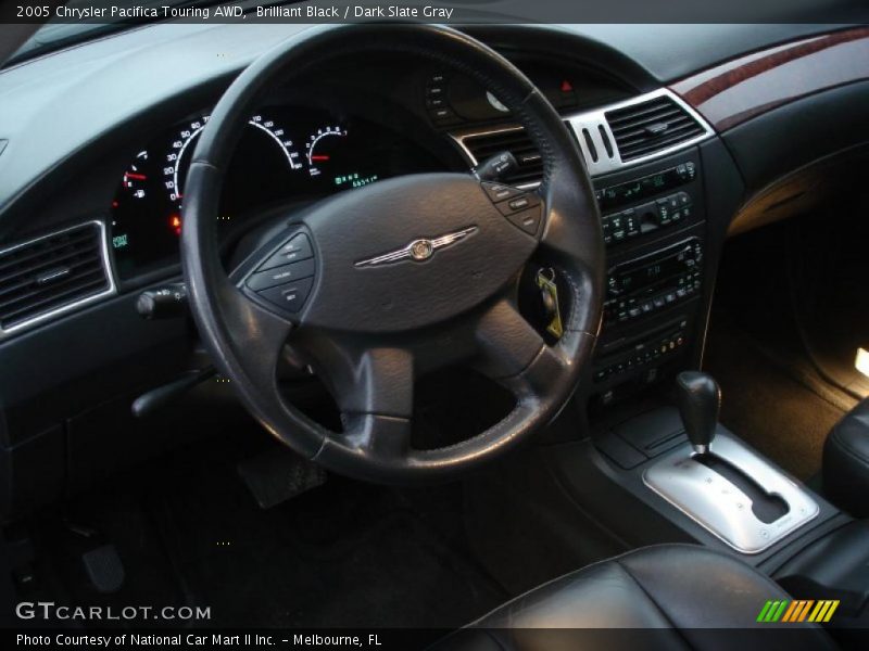 Brilliant Black / Dark Slate Gray 2005 Chrysler Pacifica Touring AWD