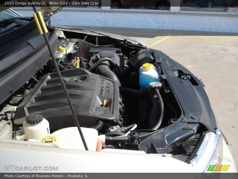 White Gold / Dark Slate Gray 2010 Dodge Journey SE