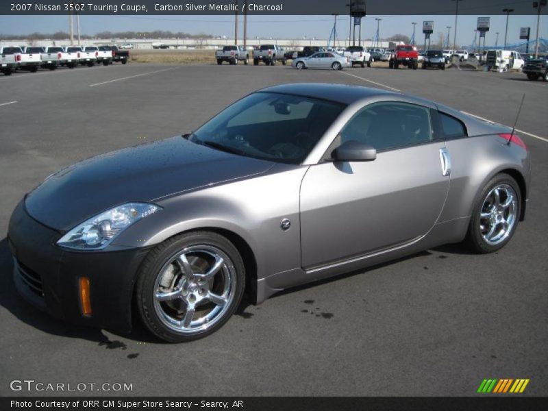 Carbon Silver Metallic / Charcoal 2007 Nissan 350Z Touring Coupe