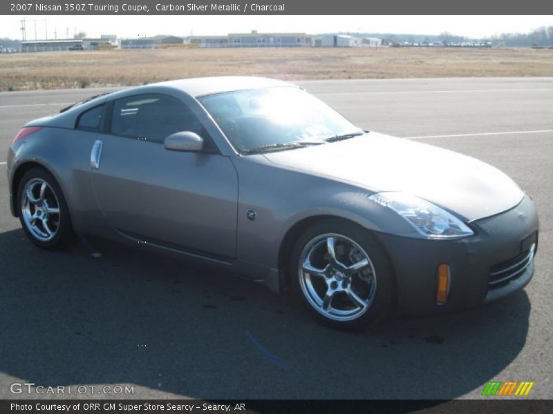 Carbon Silver Metallic / Charcoal 2007 Nissan 350Z Touring Coupe