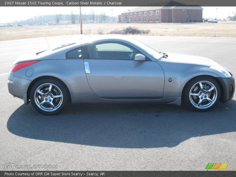 Carbon Silver Metallic / Charcoal 2007 Nissan 350Z Touring Coupe