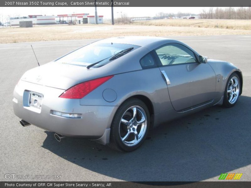 Carbon Silver Metallic / Charcoal 2007 Nissan 350Z Touring Coupe