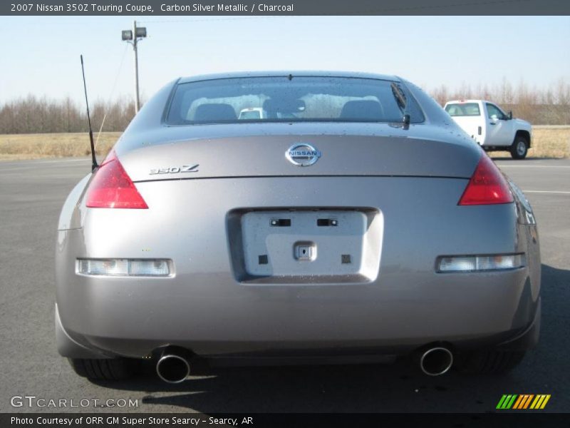 Carbon Silver Metallic / Charcoal 2007 Nissan 350Z Touring Coupe