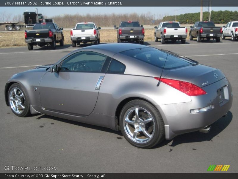 Carbon Silver Metallic / Charcoal 2007 Nissan 350Z Touring Coupe