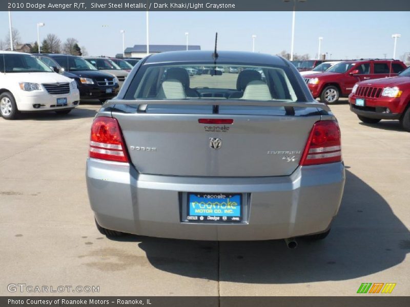 Silver Steel Metallic / Dark Khaki/Light Graystone 2010 Dodge Avenger R/T