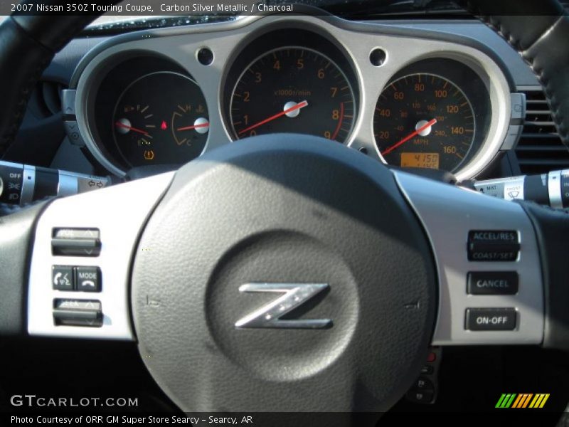Carbon Silver Metallic / Charcoal 2007 Nissan 350Z Touring Coupe