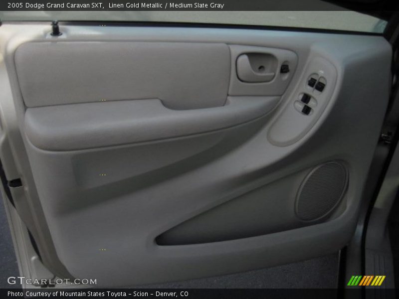 Linen Gold Metallic / Medium Slate Gray 2005 Dodge Grand Caravan SXT