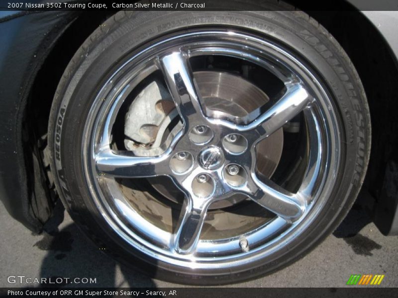 Carbon Silver Metallic / Charcoal 2007 Nissan 350Z Touring Coupe