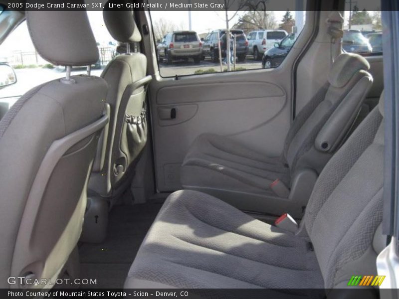 Linen Gold Metallic / Medium Slate Gray 2005 Dodge Grand Caravan SXT