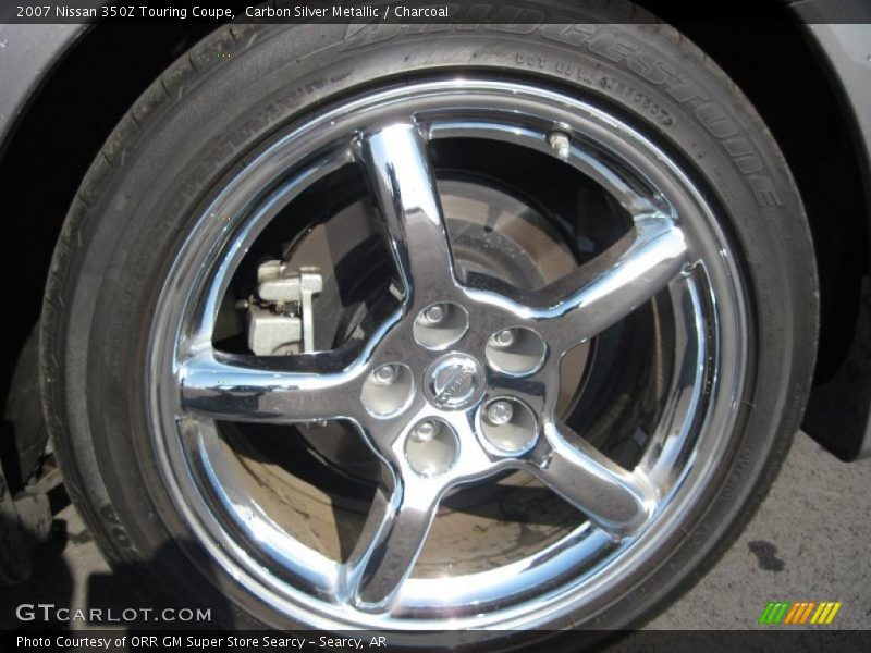 Carbon Silver Metallic / Charcoal 2007 Nissan 350Z Touring Coupe