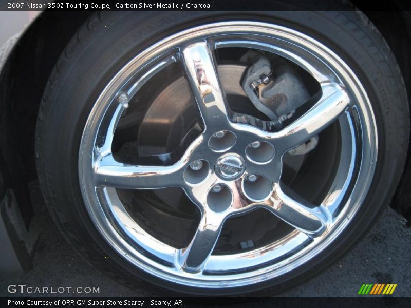 Carbon Silver Metallic / Charcoal 2007 Nissan 350Z Touring Coupe