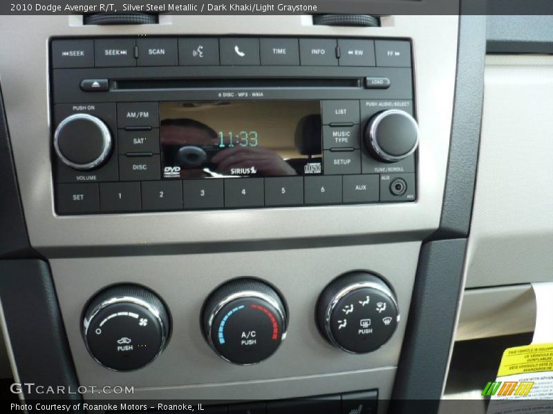 Silver Steel Metallic / Dark Khaki/Light Graystone 2010 Dodge Avenger R/T