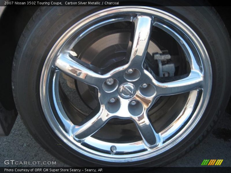 Carbon Silver Metallic / Charcoal 2007 Nissan 350Z Touring Coupe