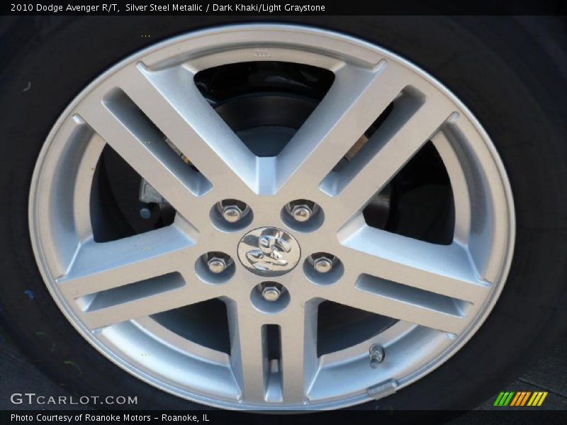 Silver Steel Metallic / Dark Khaki/Light Graystone 2010 Dodge Avenger R/T